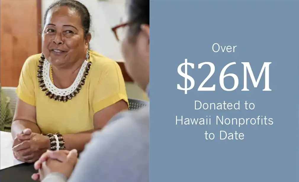 Over $26M donated to Hawaii Nonprofits to Date