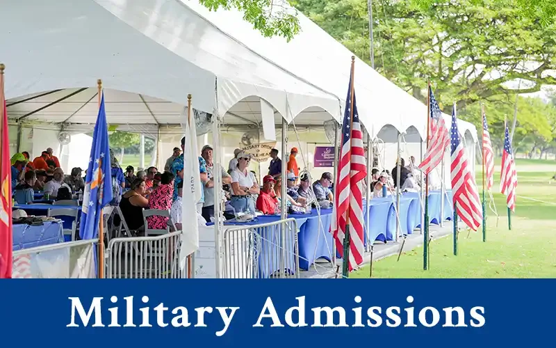 Sony Open in Hawaii - Military Admissions